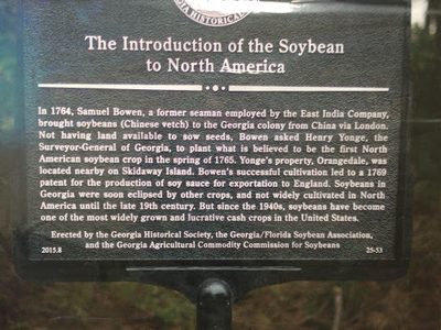 The Introduction of the Soybean to North America