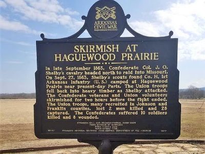 Skirmish at Haguewood Prairie
