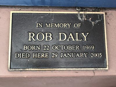 In memory of Rob Daly
