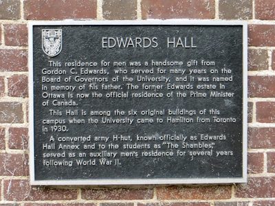 Edwards Hall  (A McMaster University student residence)