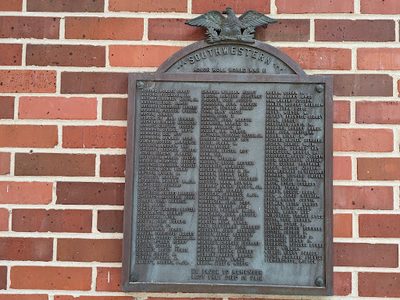 Southwestern Honor Roll World War II