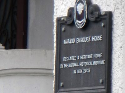 Natalio Enriquez House historical marker