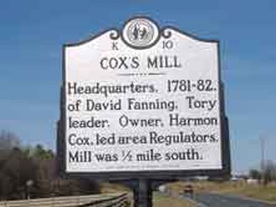 COX'S MILL