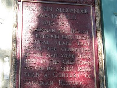 Sir John Alexander Macdonald 1815-1891