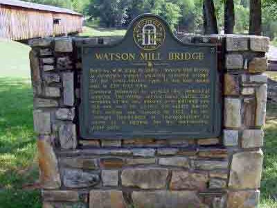 Watson Mill Bridge