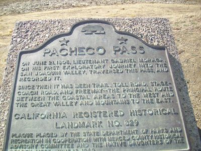 CHL# 829 PACHECO PASS