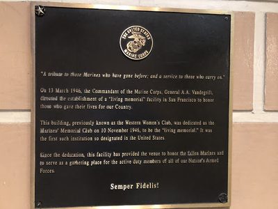 Marines Memorial Club