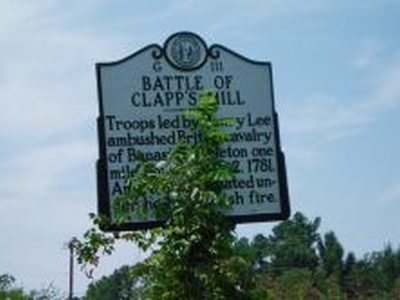 BATTLE OF CLAPP'S MILL
