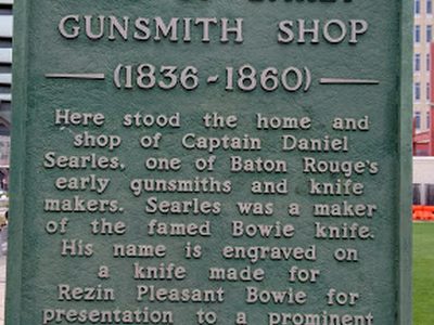 Site of Early Gunsmith Shop (1836-1860)