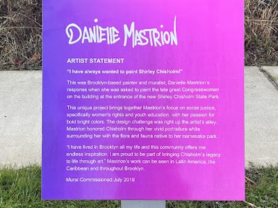 Danielle Mastrion Artist Statement