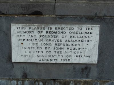 IRA Memorial on St Anne's Road, Killarney