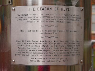 The Beacon of Hope (plaque)