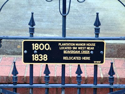 1800s - 1838 Plantation Manor House