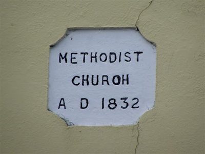 Plaque, Methodist Church
