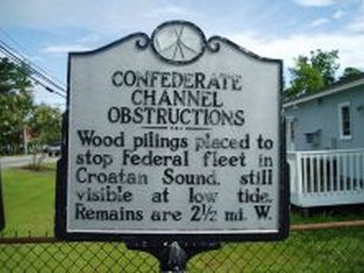 CONFEDERATE CHANNEL OBSTRUCTIONS