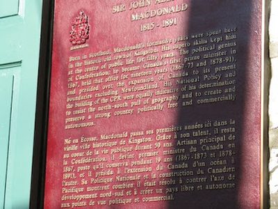 Sir John Alexander Macdonald 1815-1891