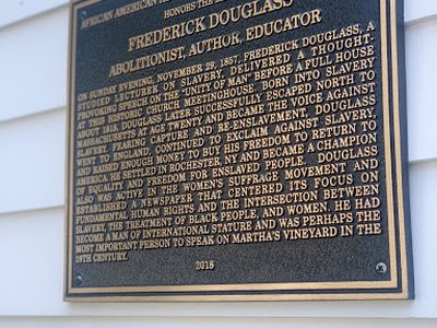 Frederick Douglass Martha's Vineyard
