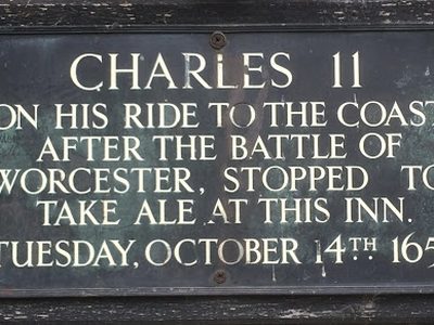 Charles II drank here