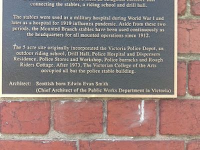 Victorian Police Mounted Branch Stables