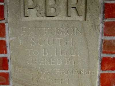 Blaenavon (High Level) railway station plaque