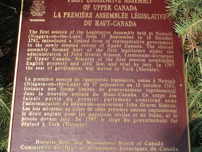 First Legislative Assembly of Upper Canada