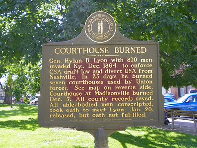 Courthouse Burned