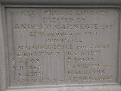 Library Foundation Stone