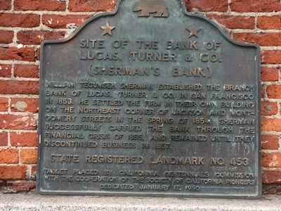 Site of the Bank of Lucas, Turner & CO. (Sherman’s Bank)