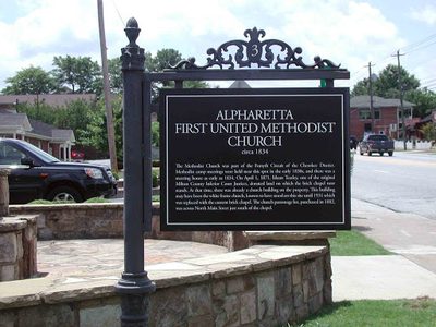 Alpharetta First United Methodist Church • 1834
