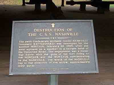 Destruction of the C.S.S. Nashville