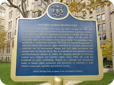 Ontario Human Rights Code