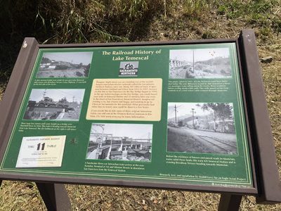 The Railroad History of Lake Temescal