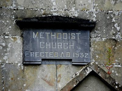 Plaque, Ballynanny Methodist Church