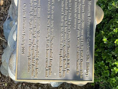 Clayton Museum Educational Garden