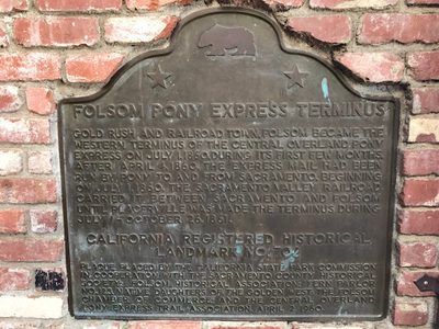 Folsom Pony Express Terminus