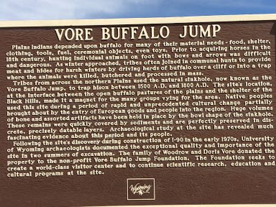 Vore Buffalo Jump