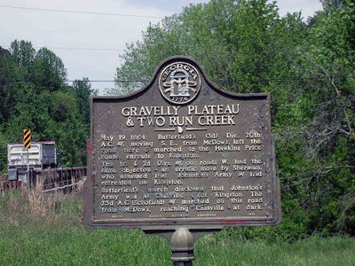 Gravelly Plateau And Two Run Creek