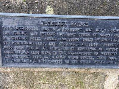 Wetherby Bridge, Wetherby near Leeds, West Yorkshire