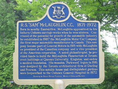 R.S. "Sam" McLaughlin, C.C., 1871-1972