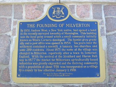 The Founding of Milverton