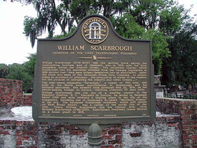 William Scarbrough Promoter of the First Transoceanic Steamship