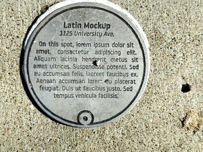 Latin Mockup