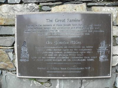 Plaque, An Gorta Mór (The Great Famine)