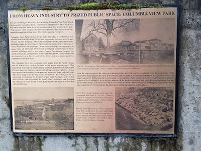 From Heavy Industry to Prized Public Space: Columbia View Park