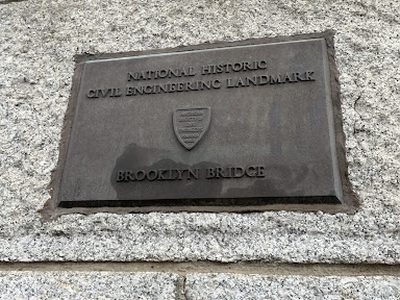Brooklyn Bridge National Historic Civil Engineering Landmark