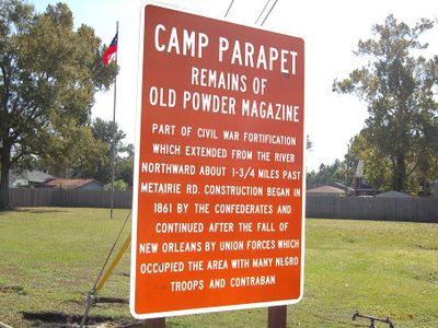 Camp Parapet - Remains of Old Powder Magazine