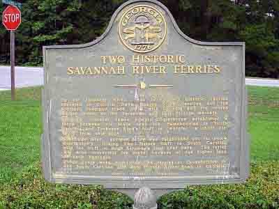 Two Historic Savannah River Ferries