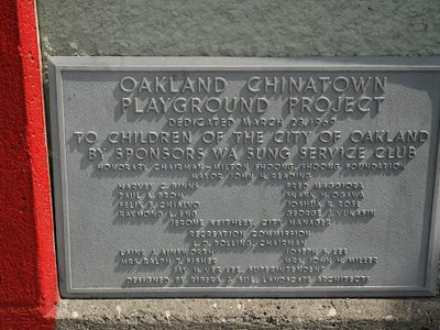 Oakland Chinatown Playground Project