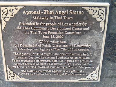 Apsonsi - Thai Angel Statue