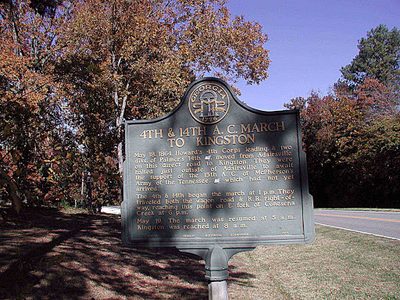 4th &amp; 14th A.C. March to Kingston